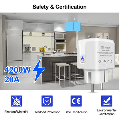 Enchufe inteligente WiFi GIRIER