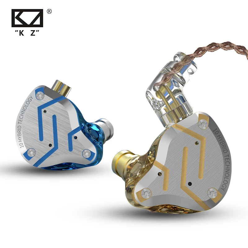 Audífonos  HIFI Bass KZ ZS10 Pro