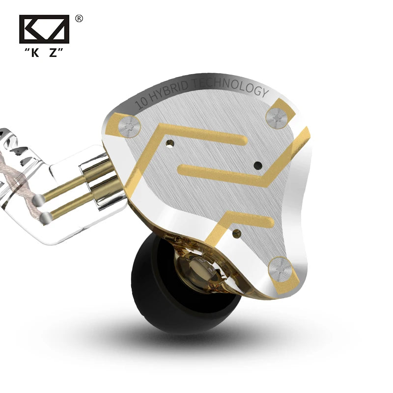 Audífonos  HIFI Bass KZ ZS10 Pro