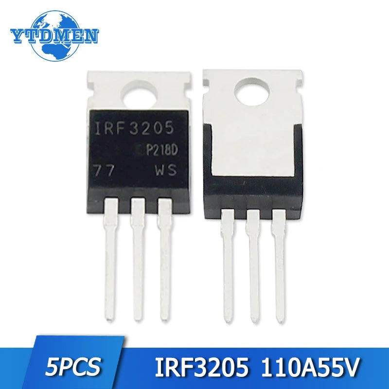 Juegos de 5 piezas de Mosfet YTDMEN IRF3205