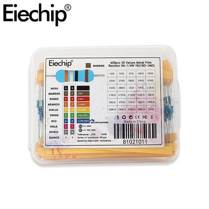 Kit de resistencias de treinta valores Eiechip