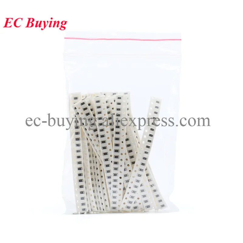 Juego de resistencias SMD 1206 de 500/420 piezas EC Buying