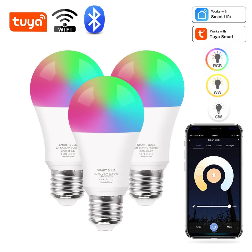 Foco RGB Bluetooth o WiFi Loginovo