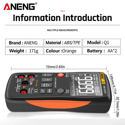 Multímetro digital ANENG Q1