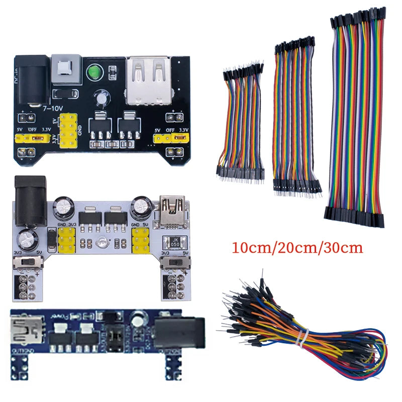 Juego para Arduino WAVGAT Breadboard 830