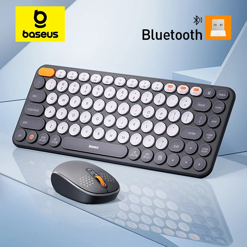 teclado con ratón bluetooth Baseus