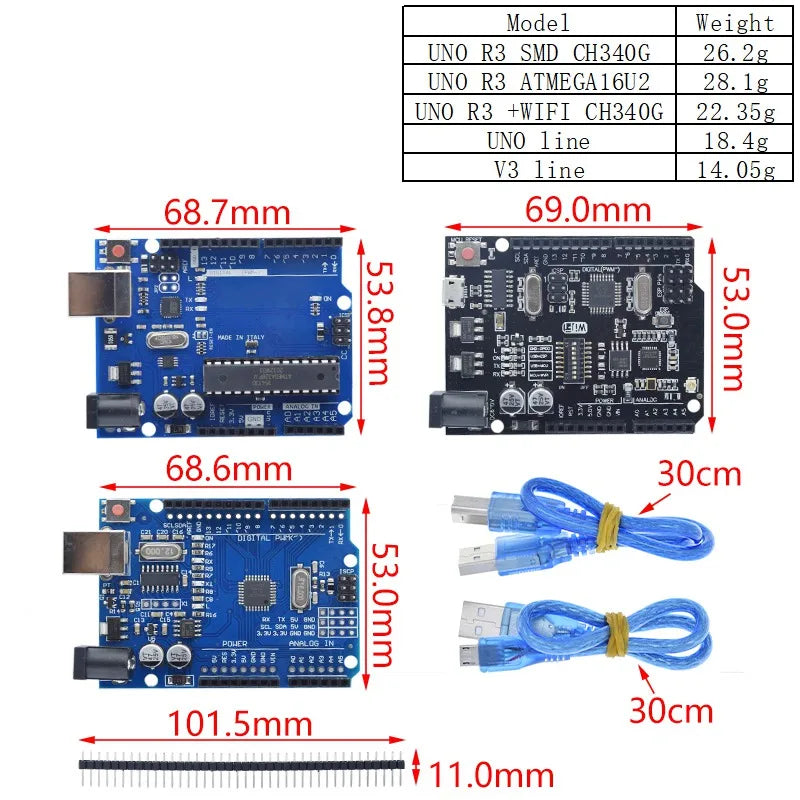 Arduino TZT UNO R3 MEGA328P