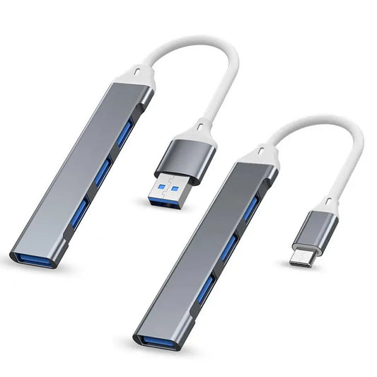 Concentrador USB 3.0 de 4 puertos Yolpha