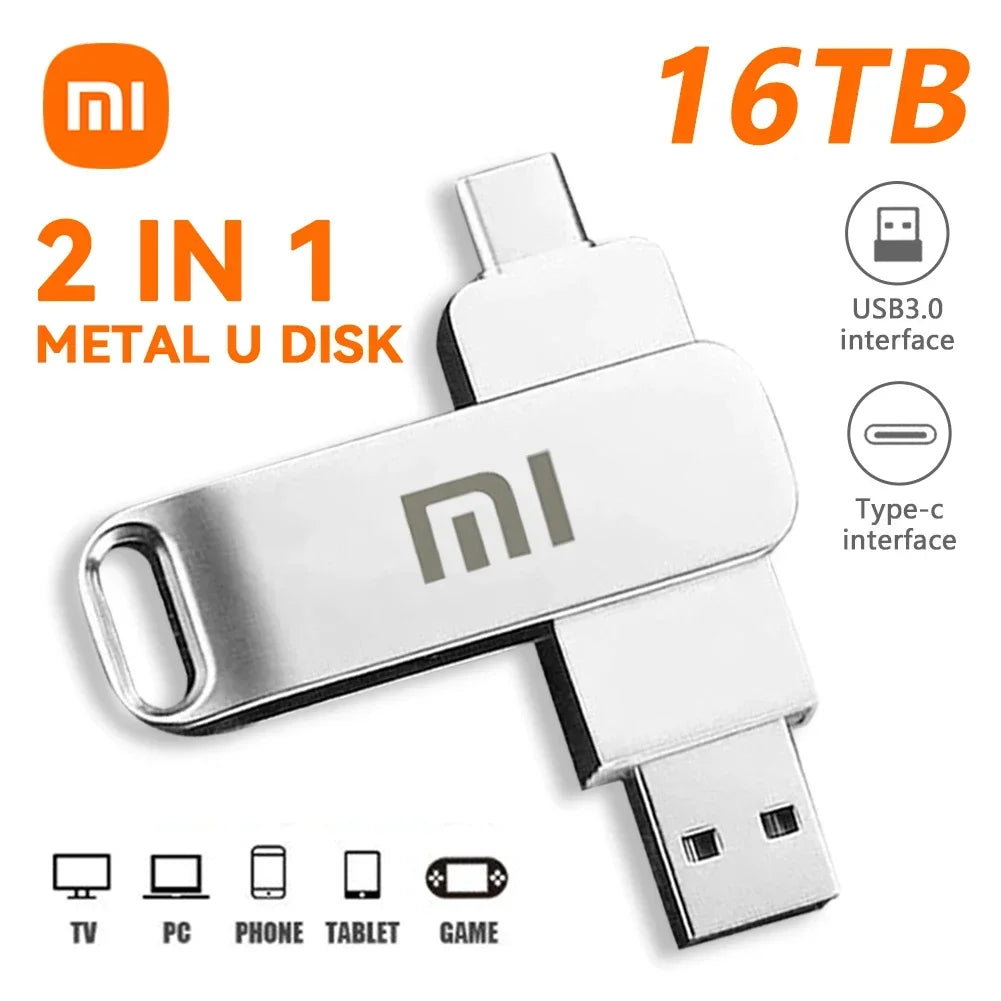 Memoria USB Xiaomi dos en uno