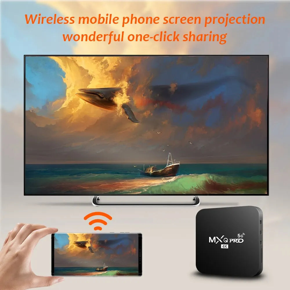 Reproductor Smart TV Box MXQ-PRO