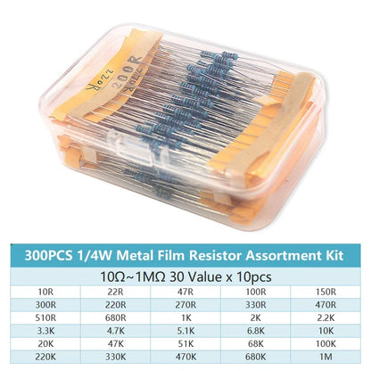 Kit de resistencias de treinta valores Eiechip